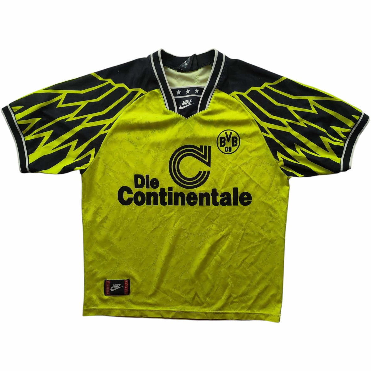 Borussia Dortmund 1994-95 Nike home football shirt size M