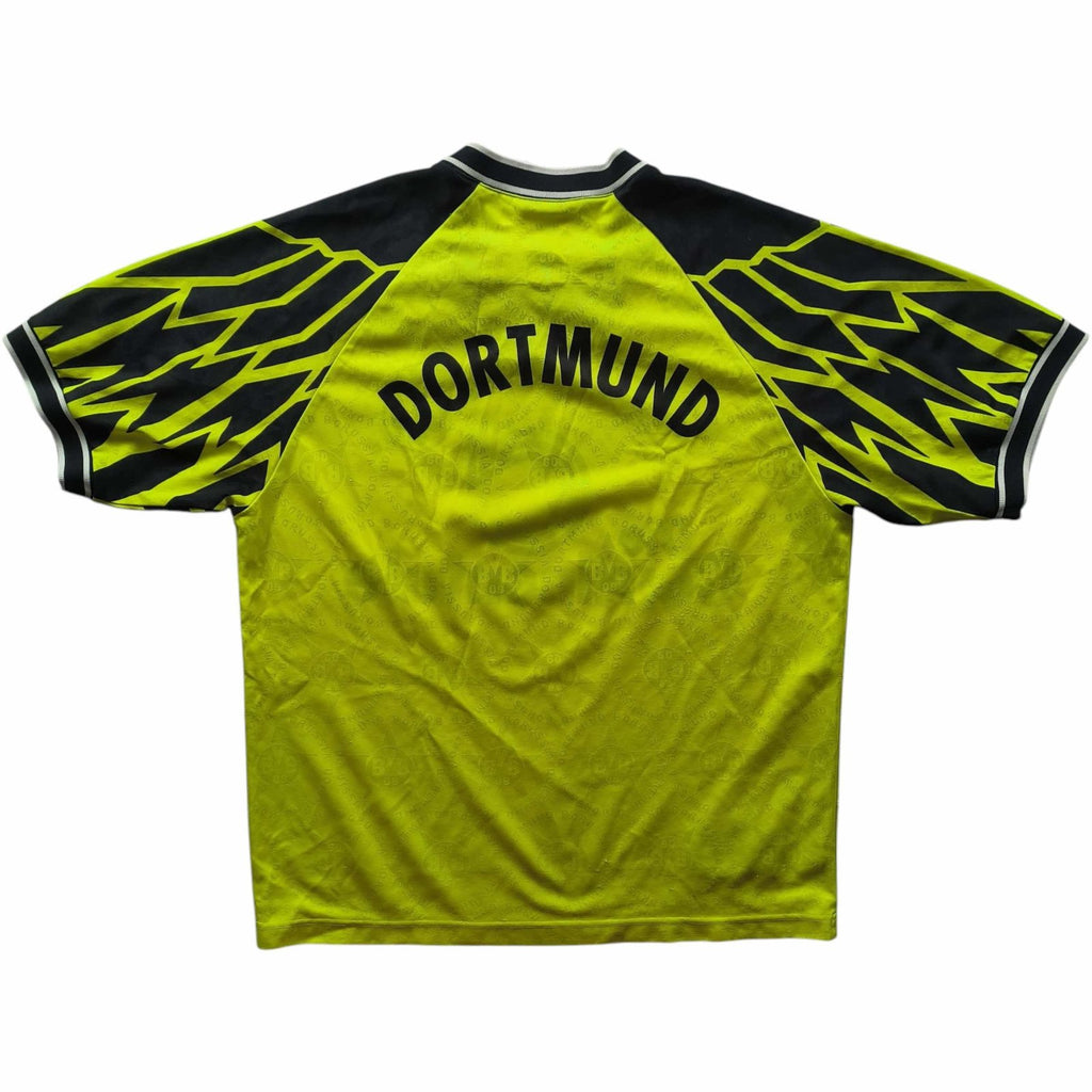Borussia Dortmund 1994-95 Nike home football shirt size M