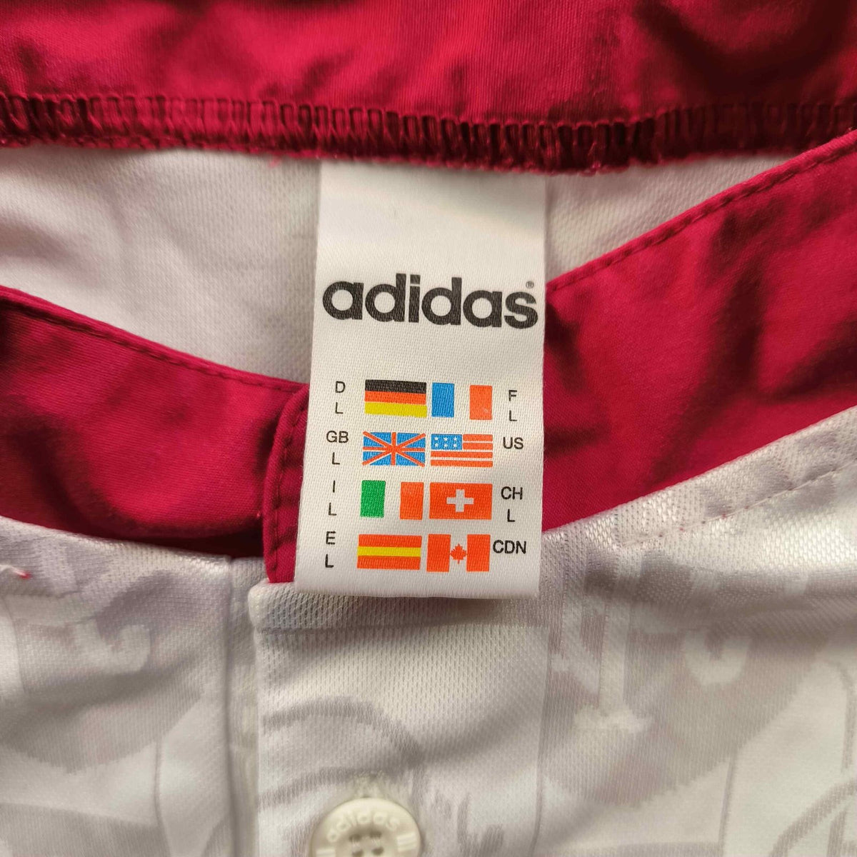 Rangers 1996-97 Adidas home football shirt size L