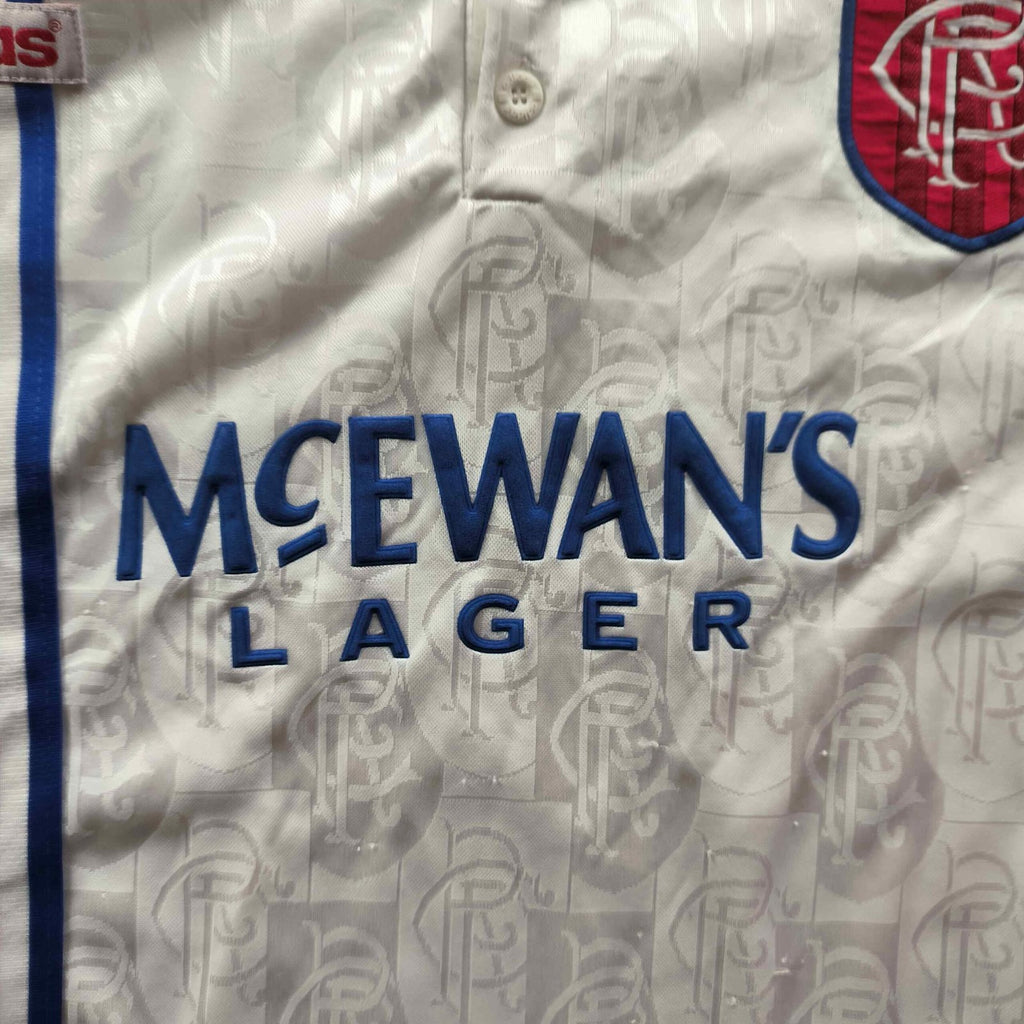 Rangers 1996-97 Adidas home football shirt size L