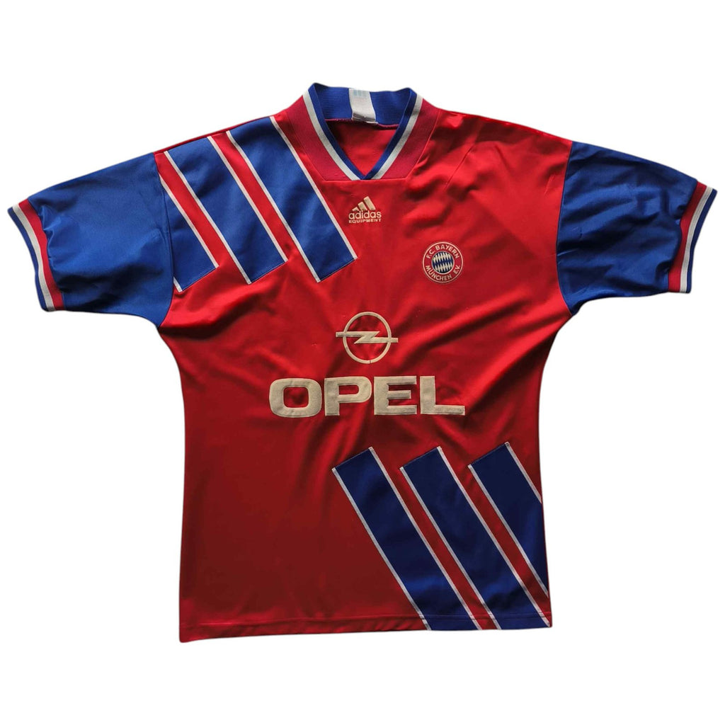 Bayern München 1993-95 Adidas home #10 football shirt size M