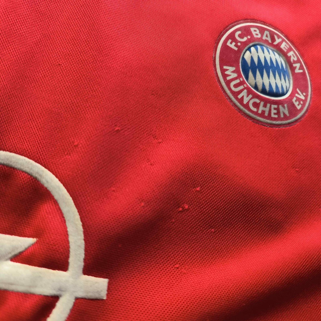 Bayern München 1993-95 Adidas home #10 football shirt size M
