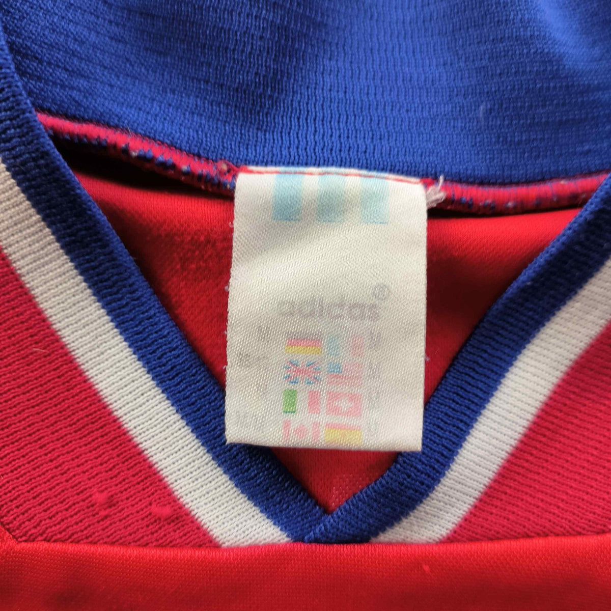 Bayern München 1993-95 Adidas home #10 football shirt size M
