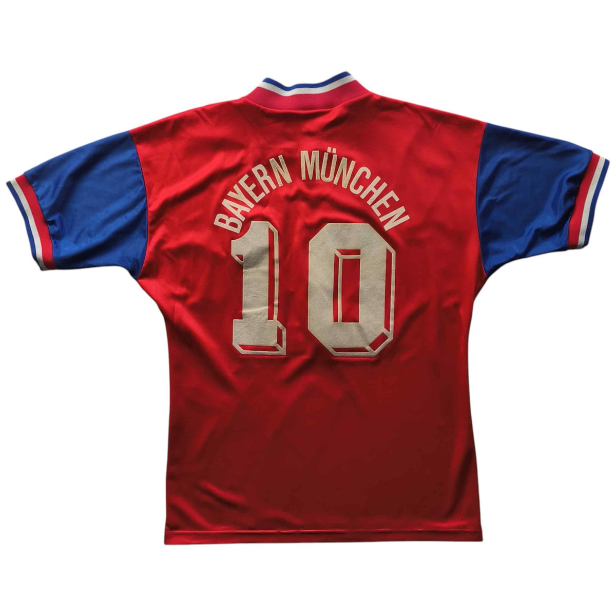 Bayern München 1993-95 Adidas home #10 football shirt size M