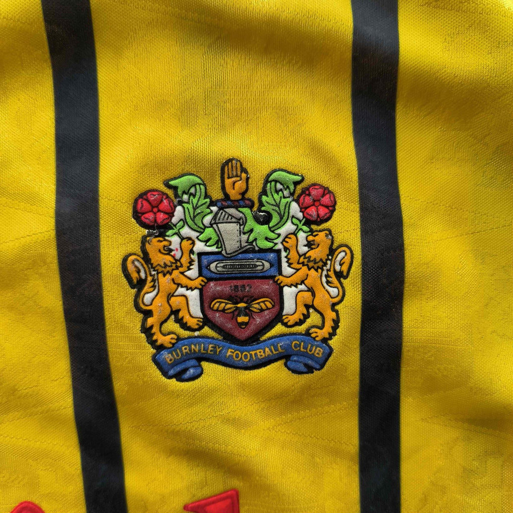 Burnley 1993-95 Mitre vendég foci mez XL-es
