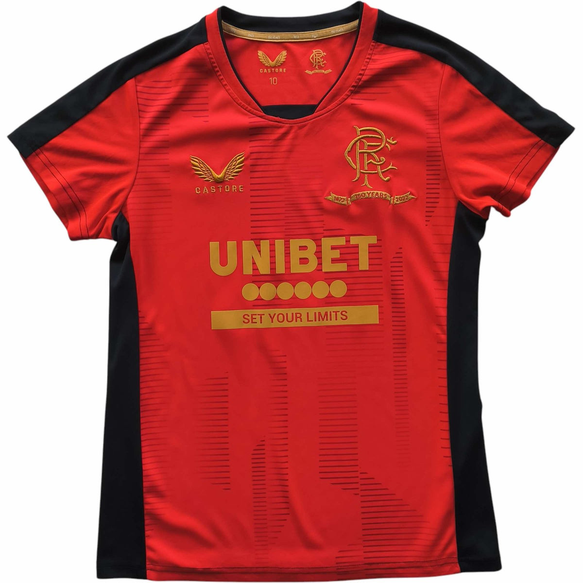 Rangers 2021-22 Castore pre-match football shirt size 164