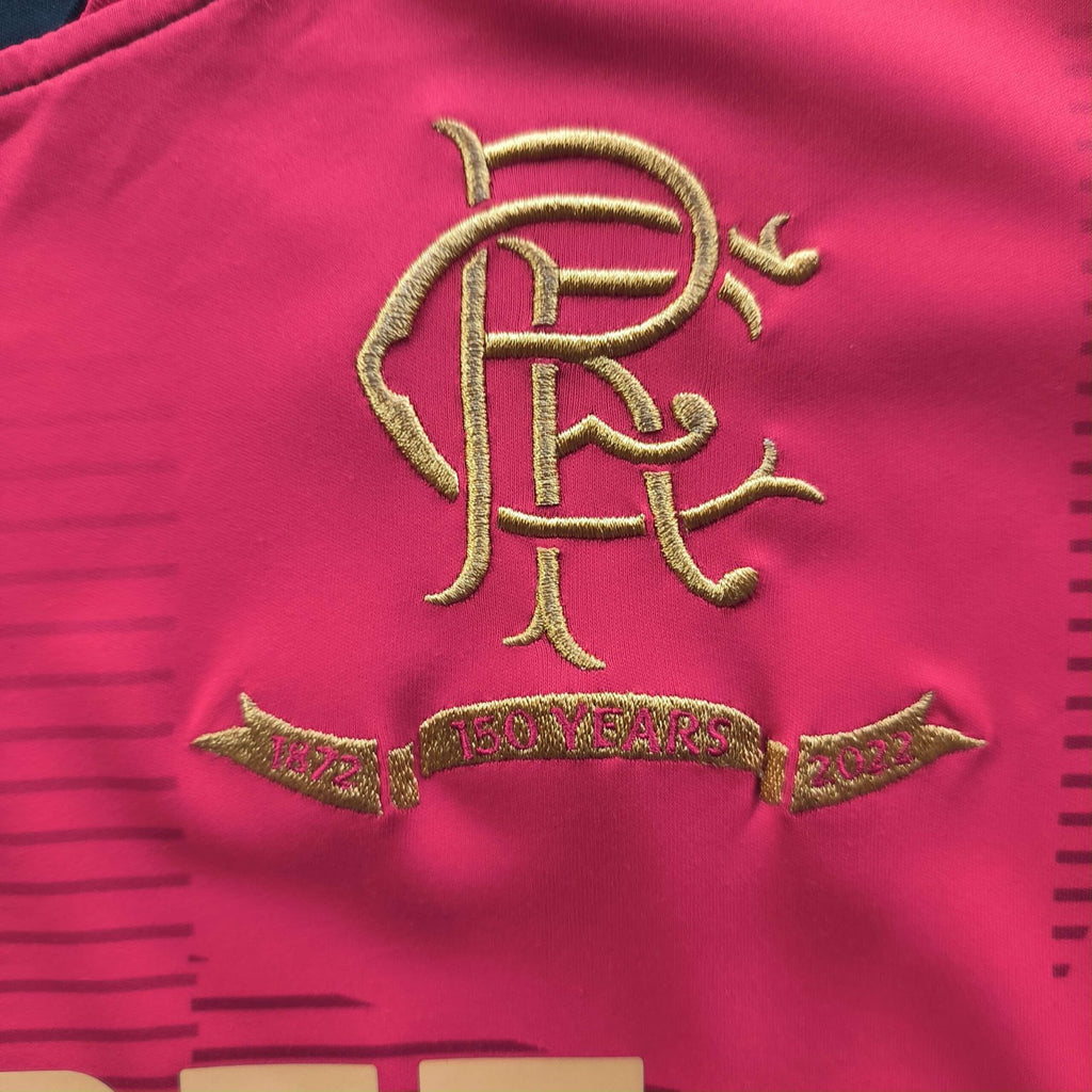 Rangers 2021-22 Castore pre-match football shirt size 164