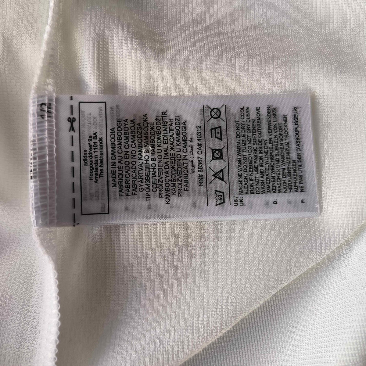Manchester United 2022-23 Adidas vendég player issue foci mez XXL-es
