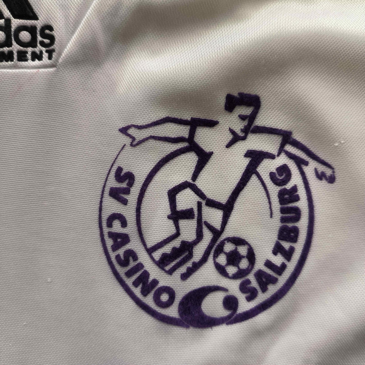 Casino Salzburg 1993-95 Adidas hazai foci mez S-es
