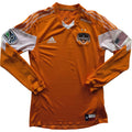 Houston Dynamo 2013-14 Adidas hazai hosszú ujjú Player Issue foci mez M-es