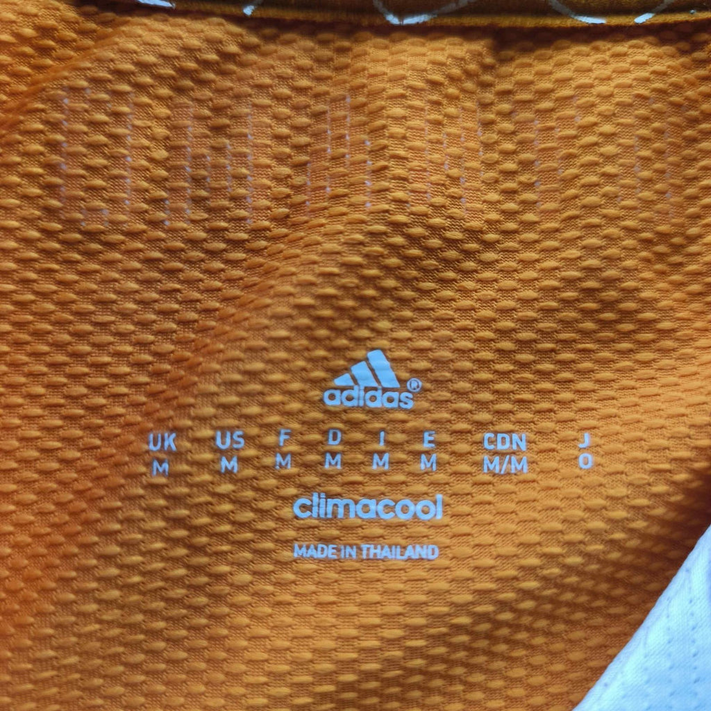 Houston Dynamo 2013-14 Adidas hazai hosszú ujjú Player Issue foci mez M-es