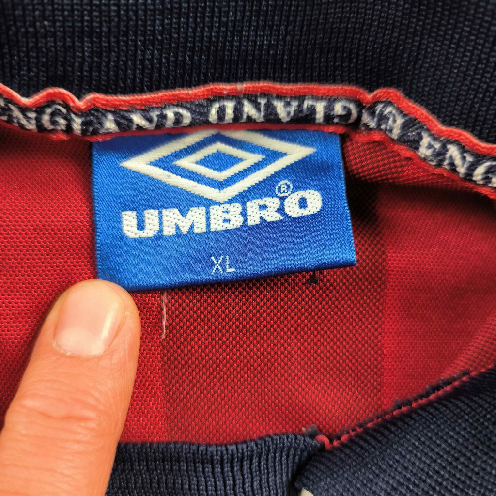 England 1997-99 Umbro away football shirt size XL