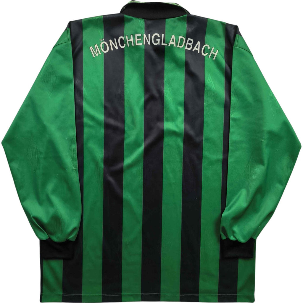 Borussia Mönchengladbach 1995-96 Reebok vendég hosszú ujjú foci mez XXL-es