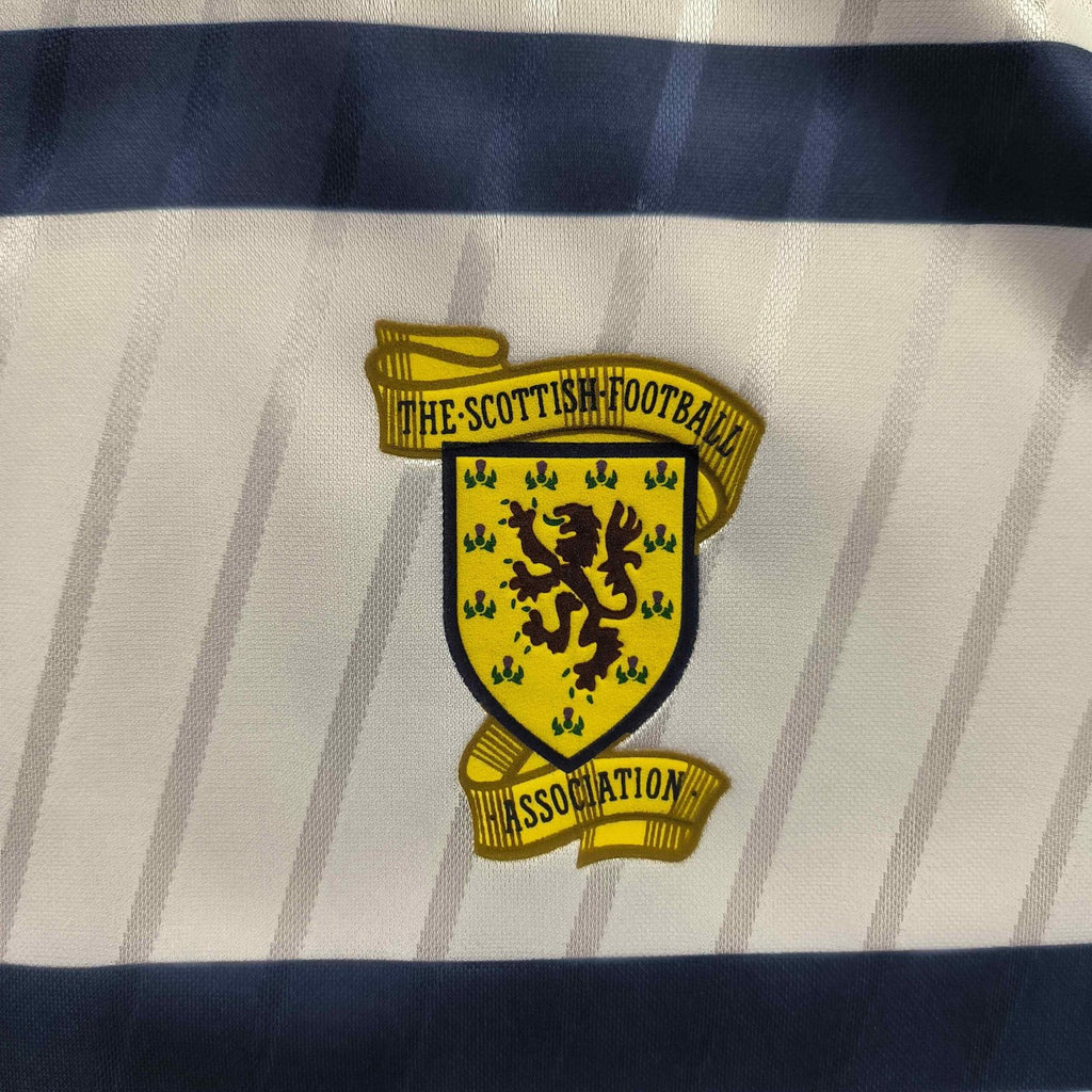 Scotland 1988-90 Score Draw away retro football shirt size L
