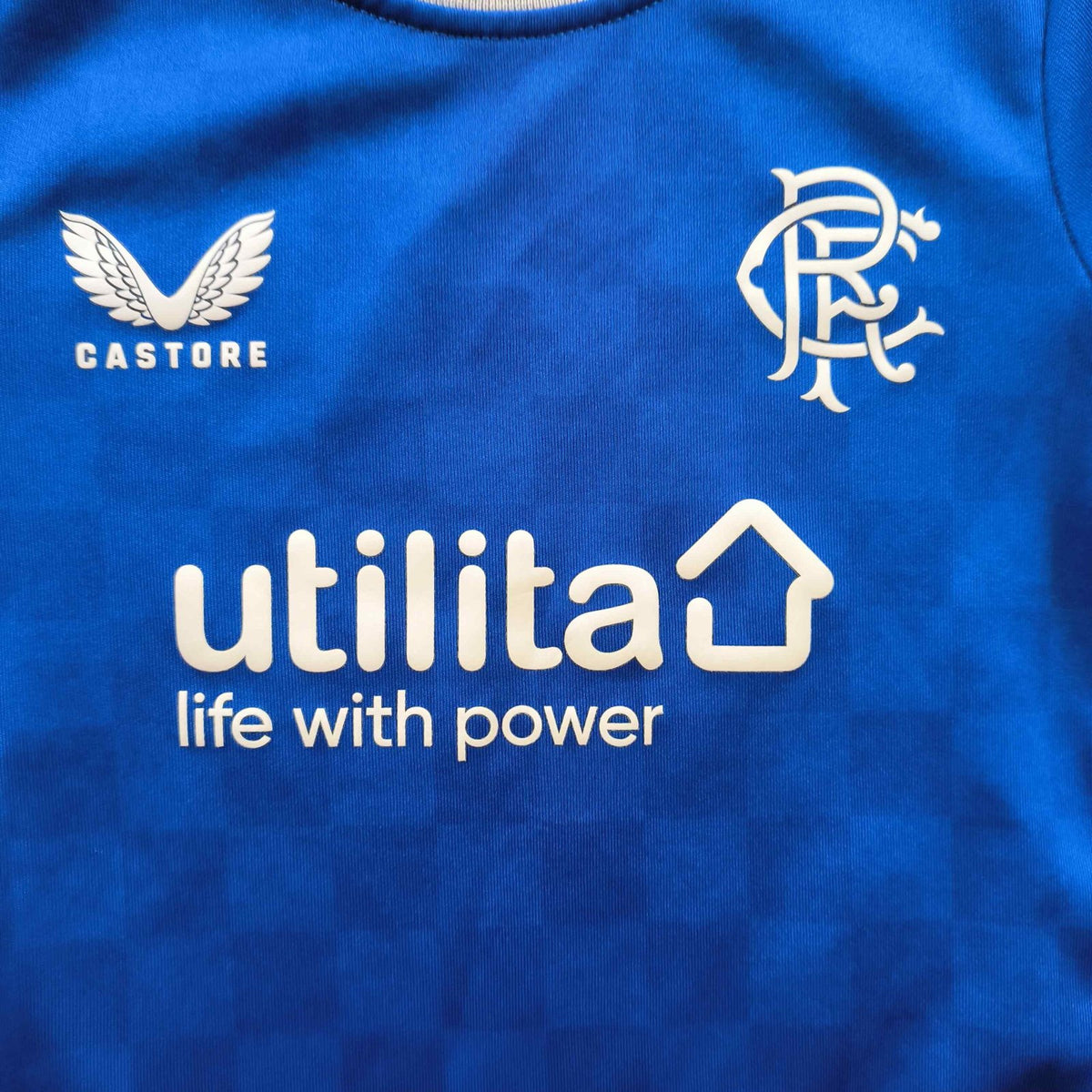 Rangers 2022-23 Castore hazai foci mez gyerek 2-3 éves