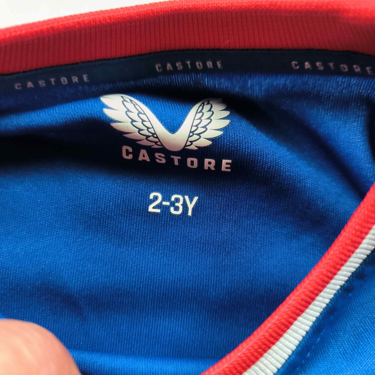 Rangers 2022-23 Castore hazai foci mez gyerek 2-3 éves