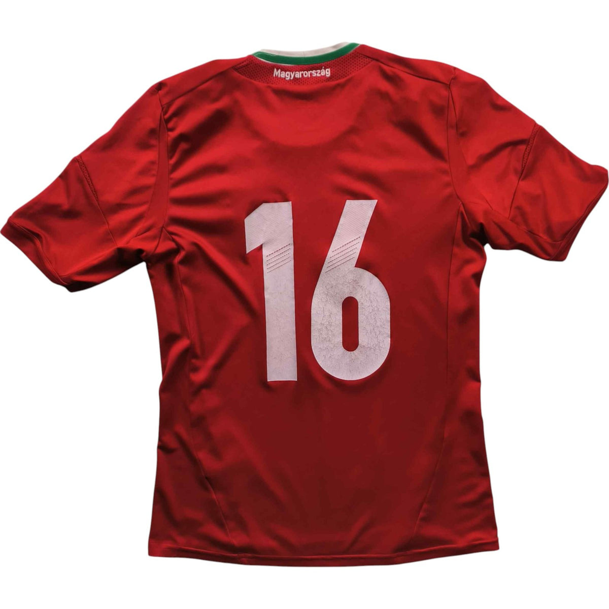 Magyarország 2012-14 Adidas hazai #16 foci mez M-es