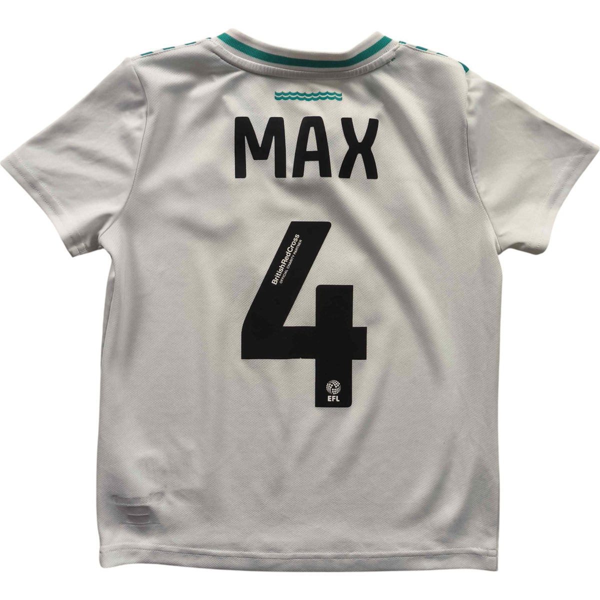 Southampton 2023-24 Hummel away „Max #4” football shirt size 5-6Y