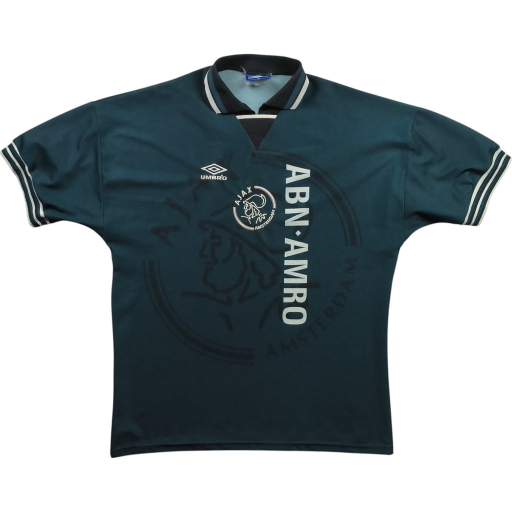 Ajax 1995-96 Umbro vendég foci mez XL-es