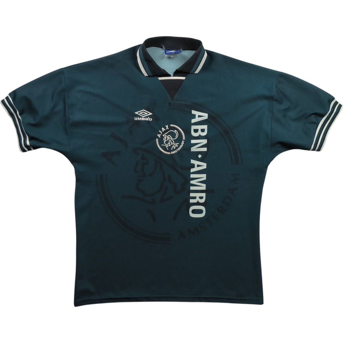 Ajax 1995-96 Umbro vendég foci mez XL-es