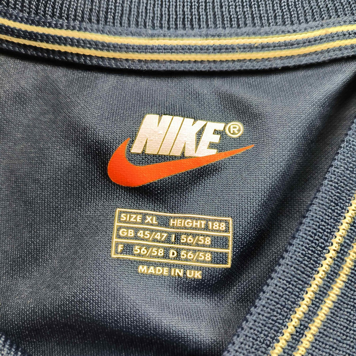 Olaszország 1998 Nike training foci mez XL-es