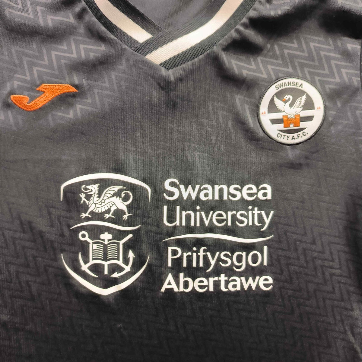 Swansea 2021-22 Joma away football shirt size 140