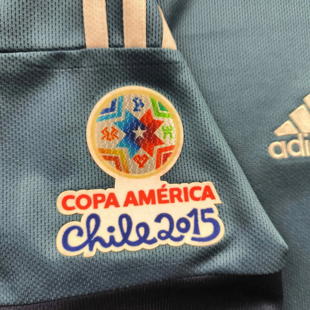 Argentína 2015-17 Adidas vendég Lionel Messi foci mez XL-es
