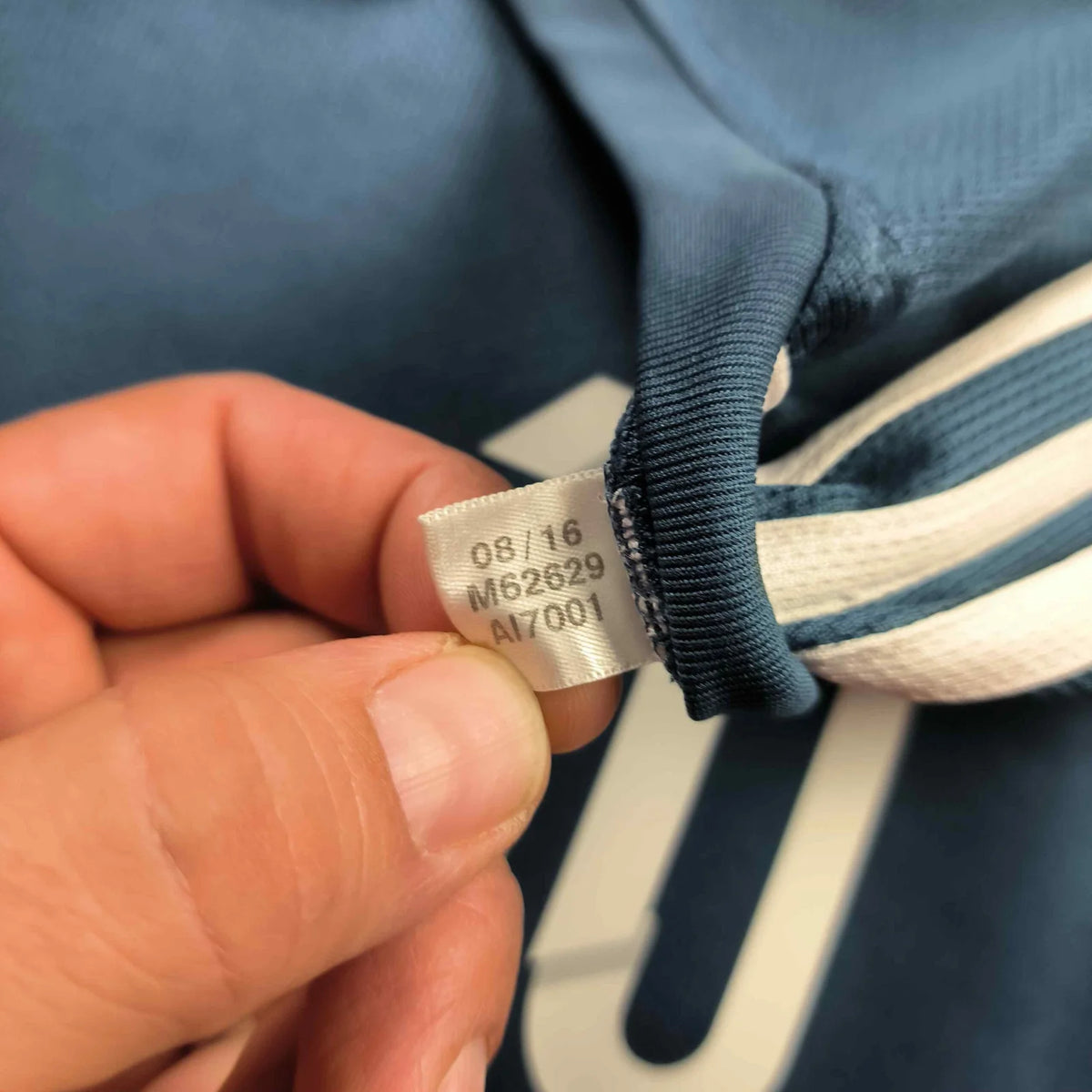Argentína 2015-17 Adidas vendég Lionel Messi foci mez XL-es