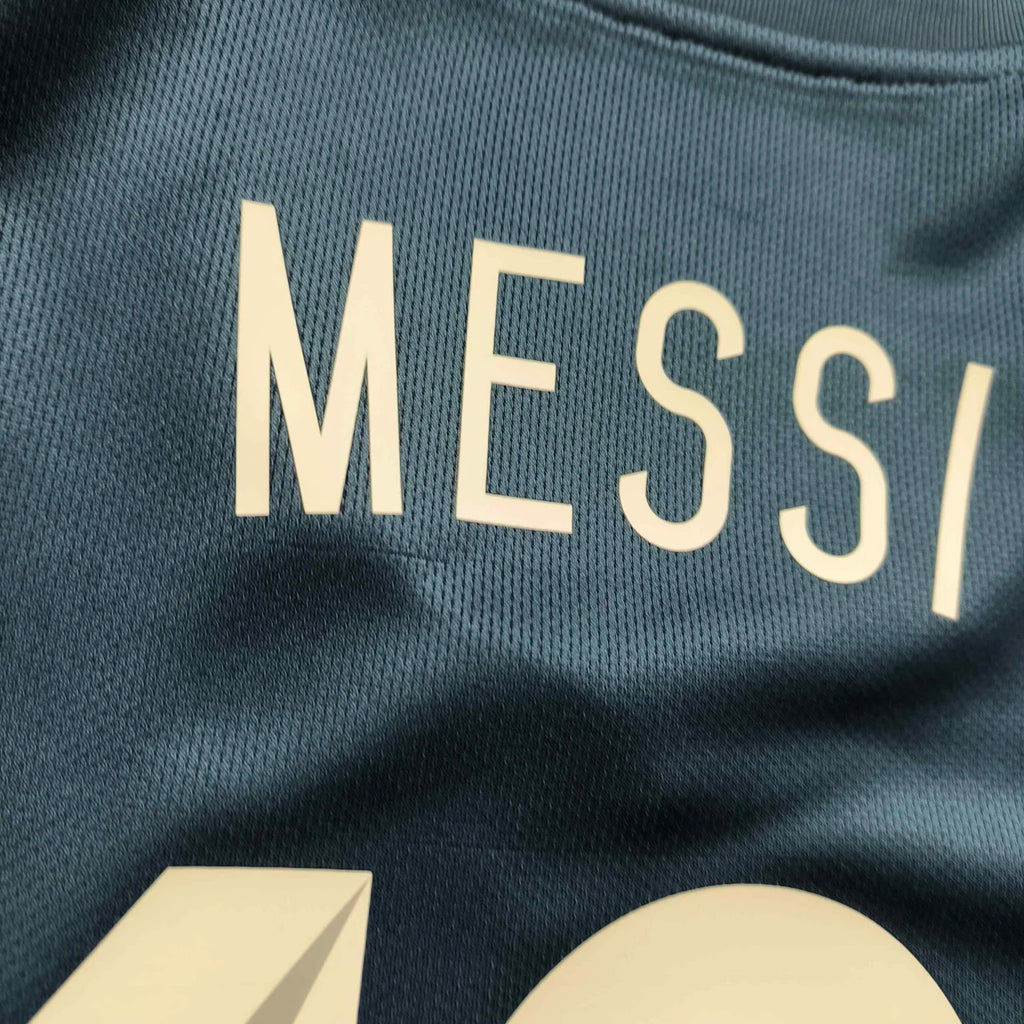 Argentína 2015-17 Adidas vendég Lionel Messi foci mez XL-es