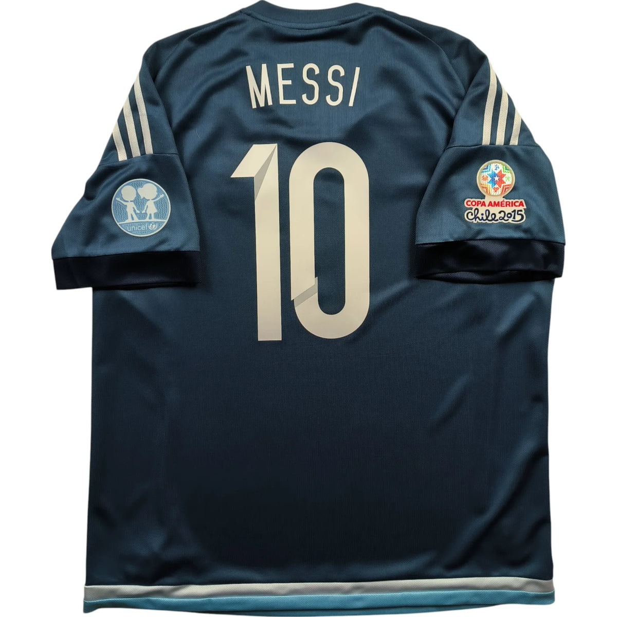 Argentína 2015-17 Adidas vendég Lionel Messi foci mez XL-es