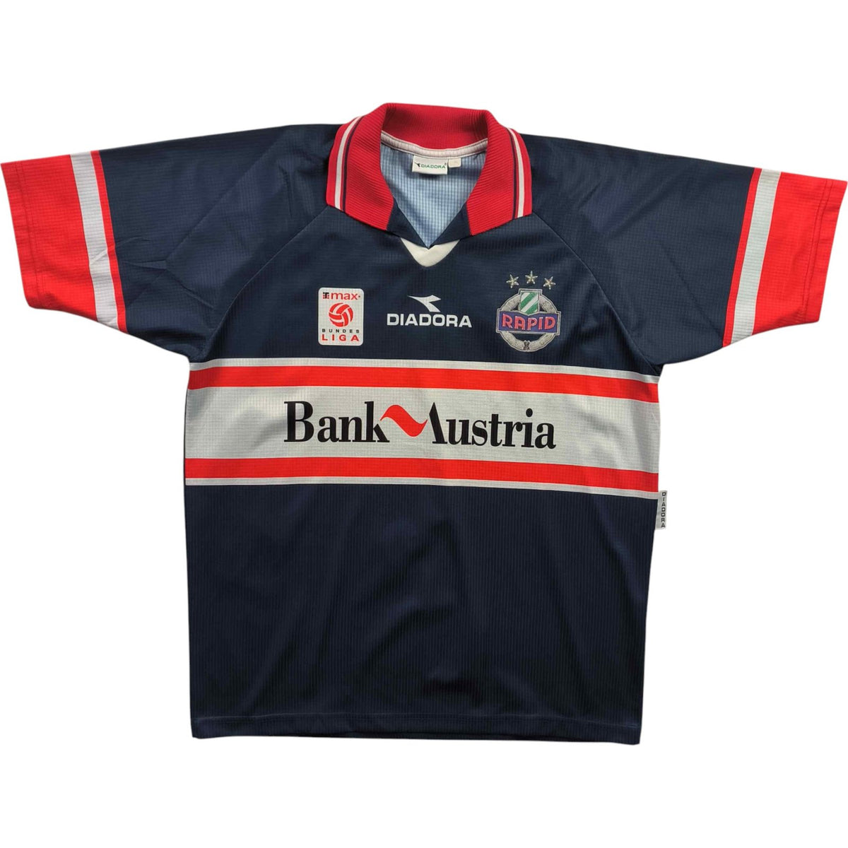 Rapid Wien 1998-99 Diadora vendég foci mez XL-es