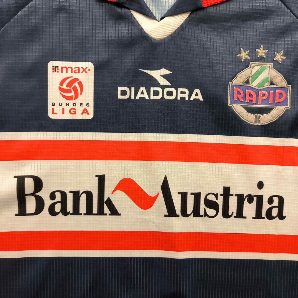Rapid Wien 1998-99 Diadora away football shirt size XL