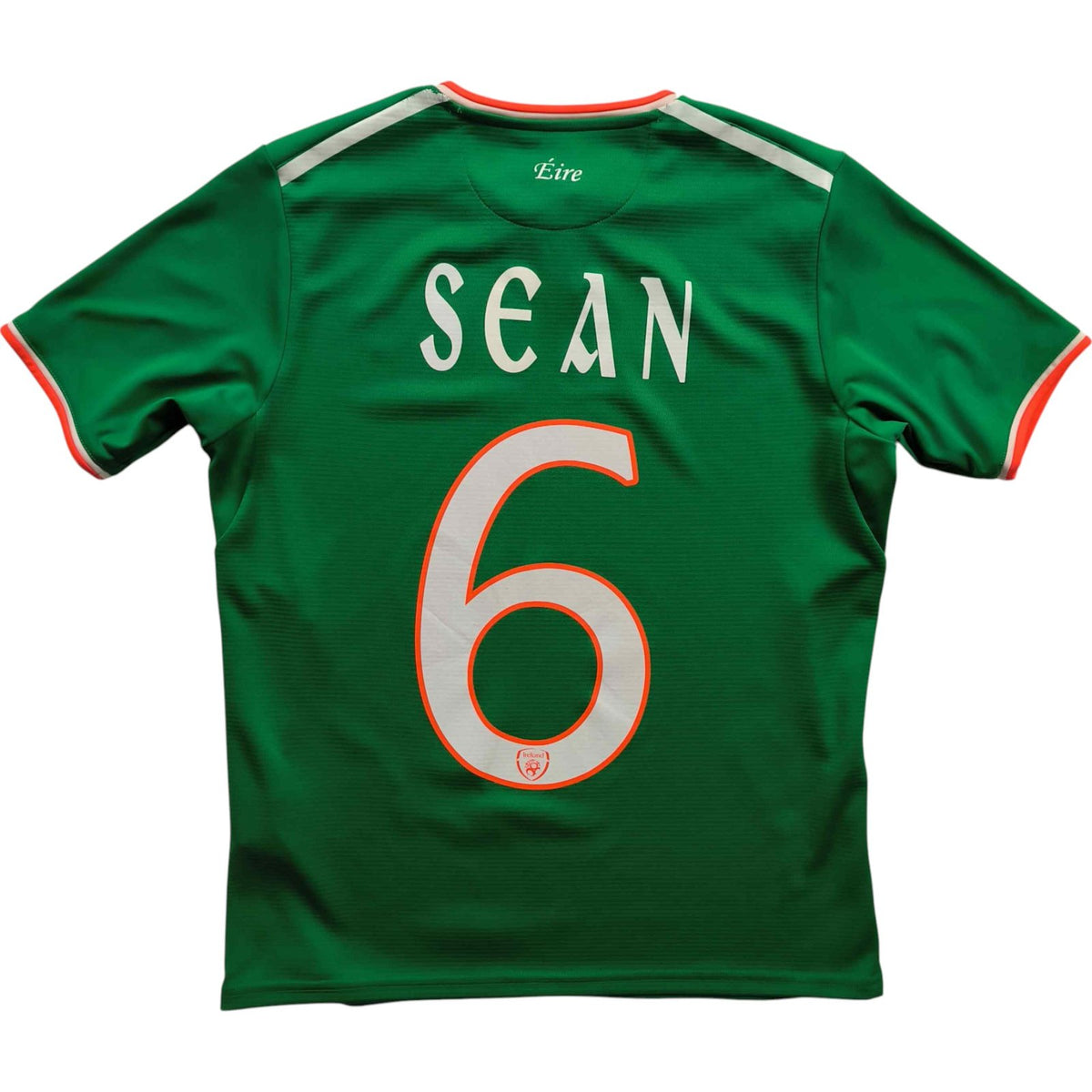 Ireland 2017-18 New Balance home „Sean #6” football shirt size 152