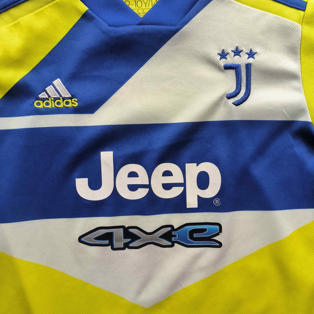 Juventus 2021-22 Adidas harmadik számú foci mez gyerek 140-es