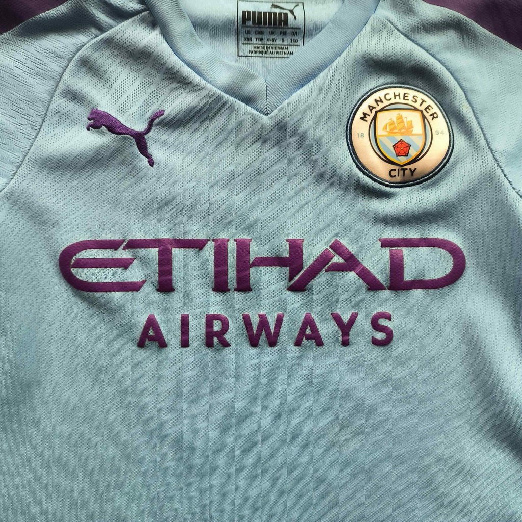 Manchester City 2019-20 Puma hazai foci mez gyerek 110-es