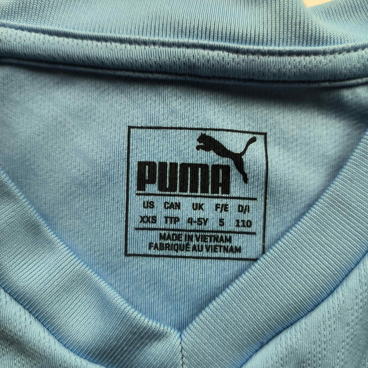 Manchester City 2019-20 Puma hazai foci mez gyerek 110-es