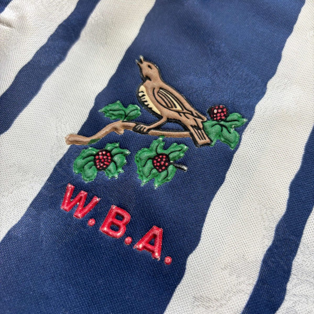 West Bromwich Albion 1992-93 home football shirt size L