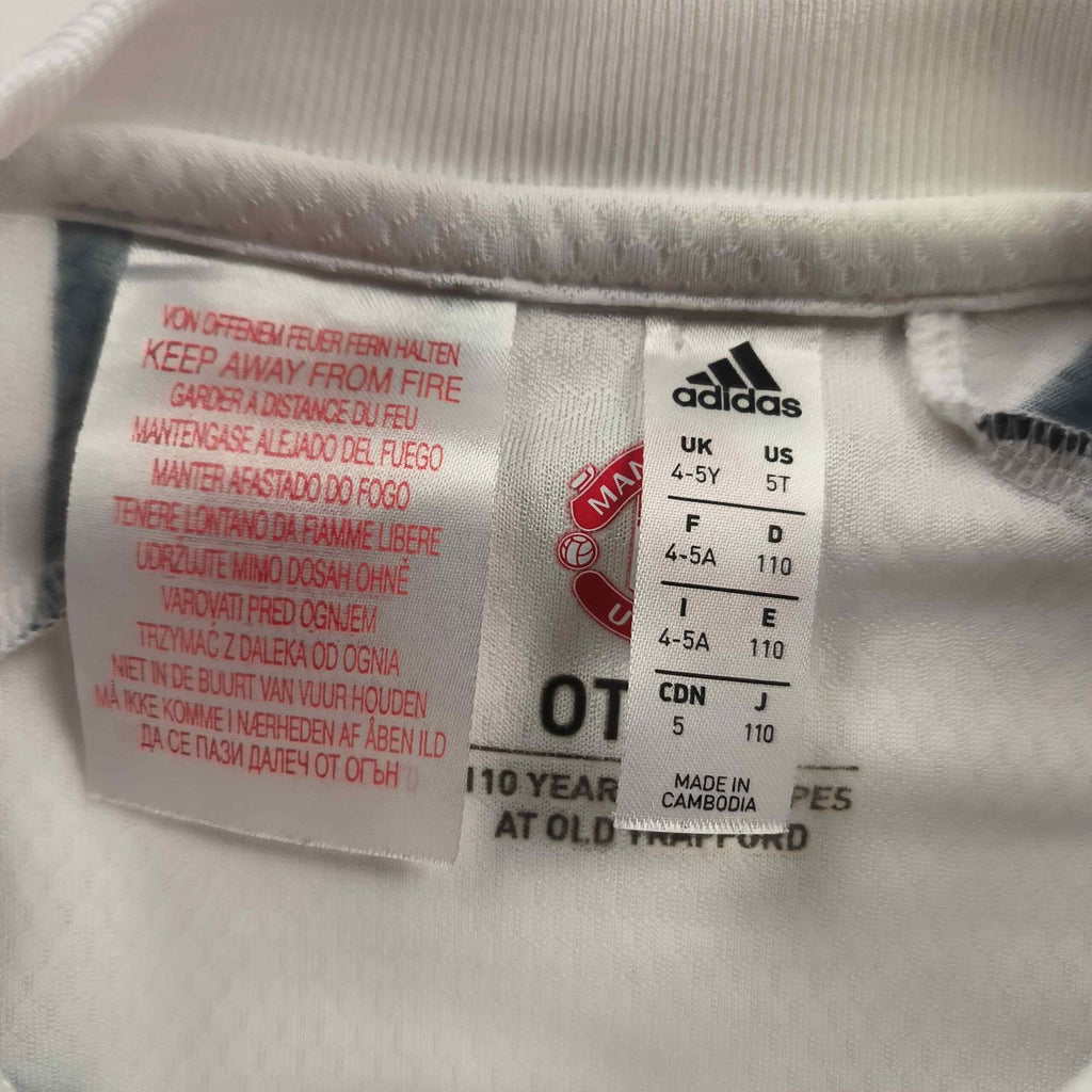 Manchester United 2020-21 Adidas harmadik számú foci mez gyerek 110-es