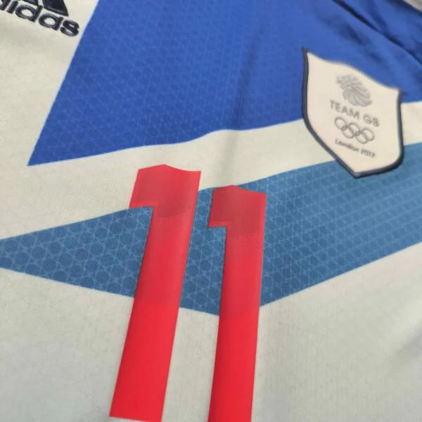 Team GB 2012 Adidas home Ryan Giggs football shirt size S