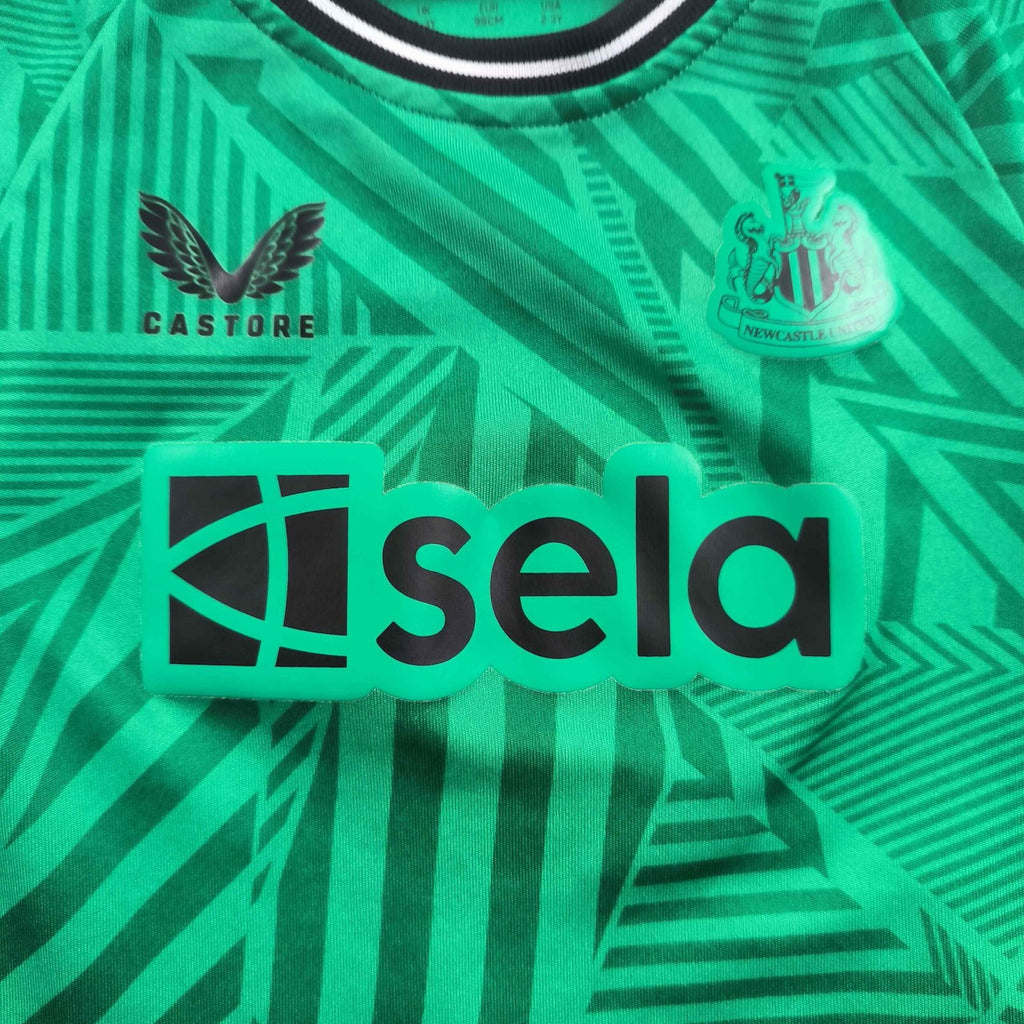 Newcastle United 2023-24 Castore vendég „Georgie #3” foci mez gyerek 98-as