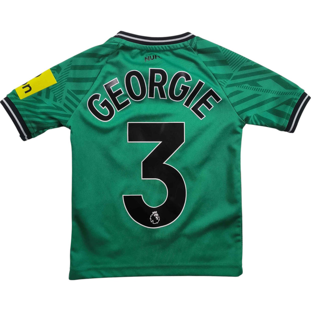 Newcastle United 2023-24 Castore vendég „Georgie #3” foci mez gyerek 98-as