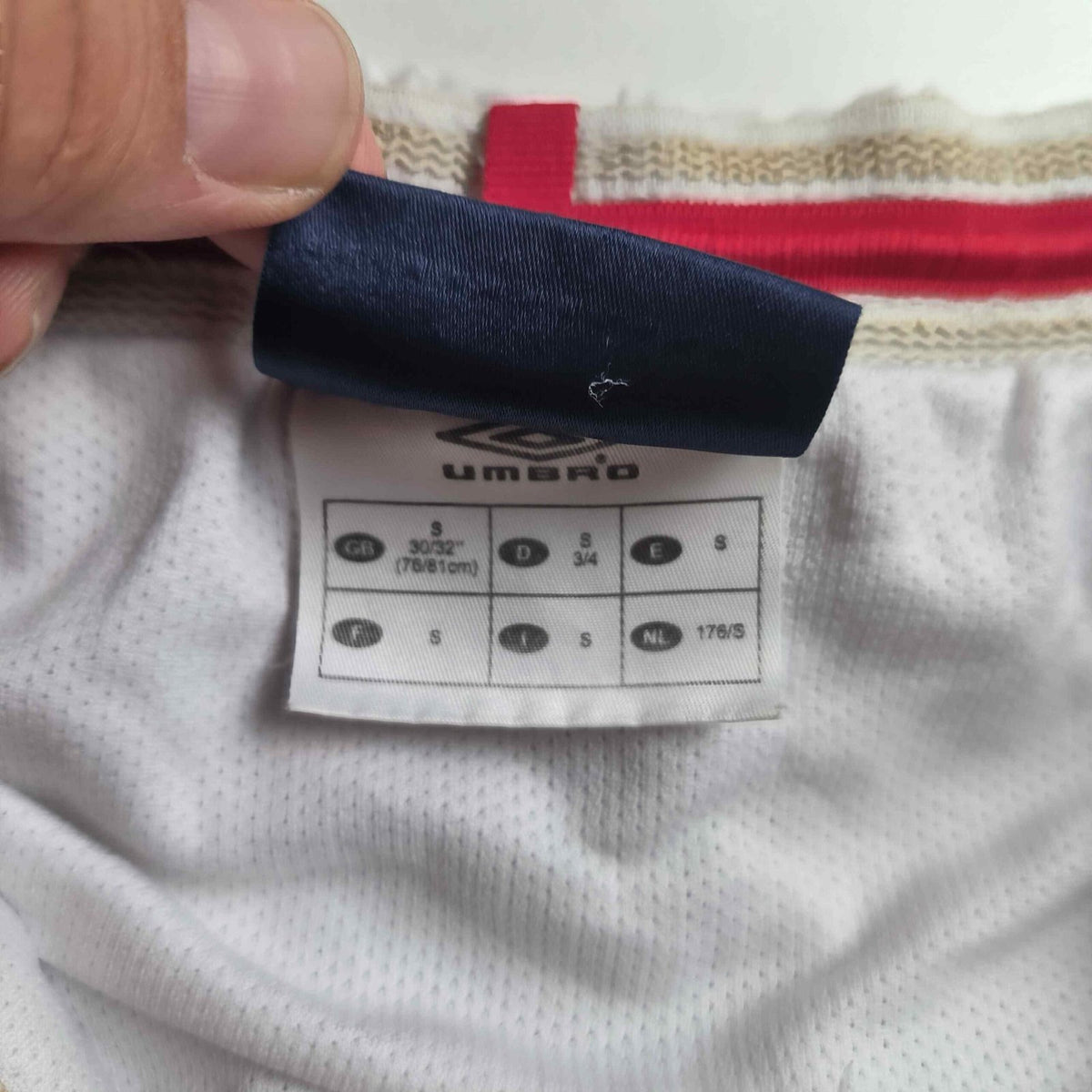 Anglia Umbro foci nadrág S-es