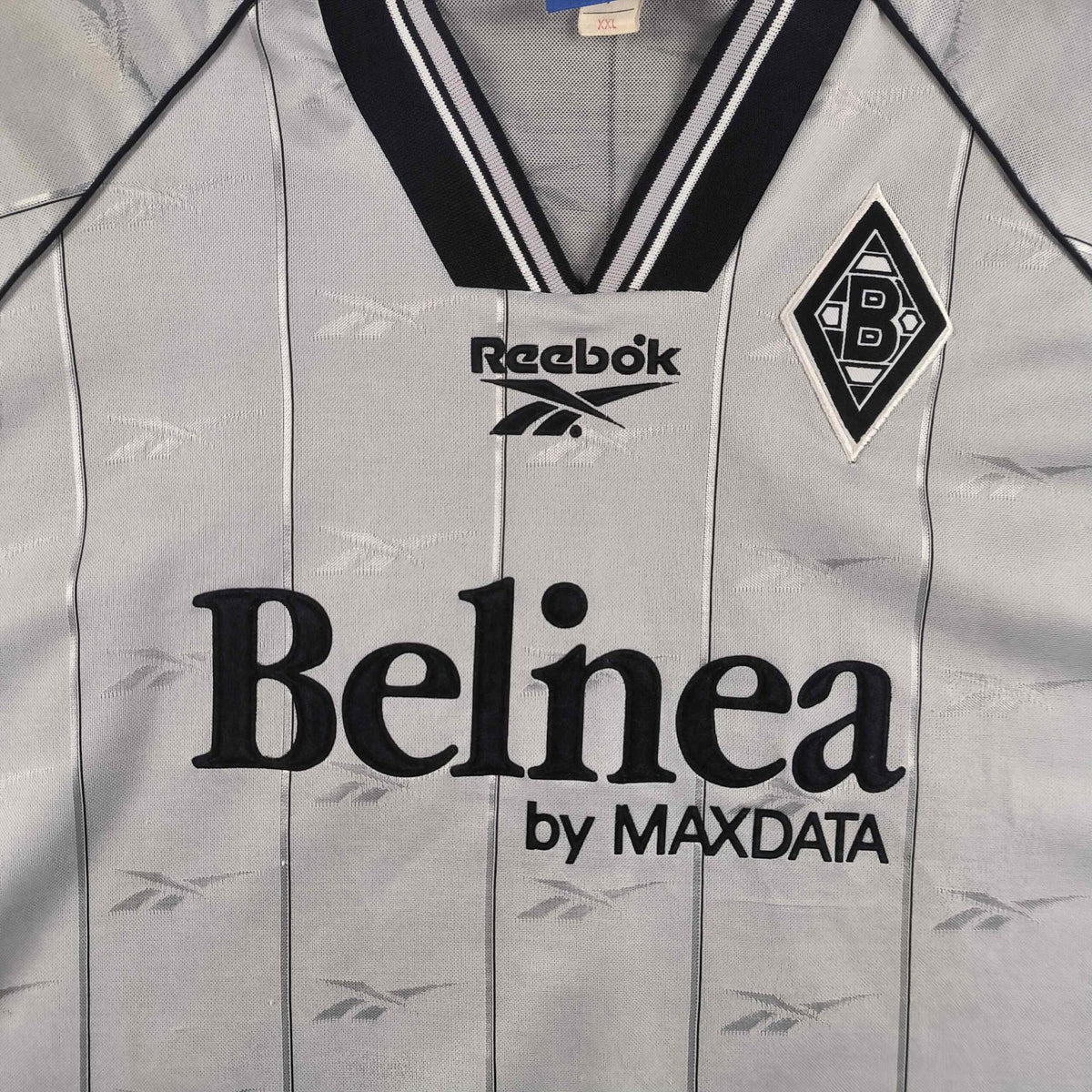 Borussia Mönchengladbach 1997-98 Reebok home football shirt size XXL