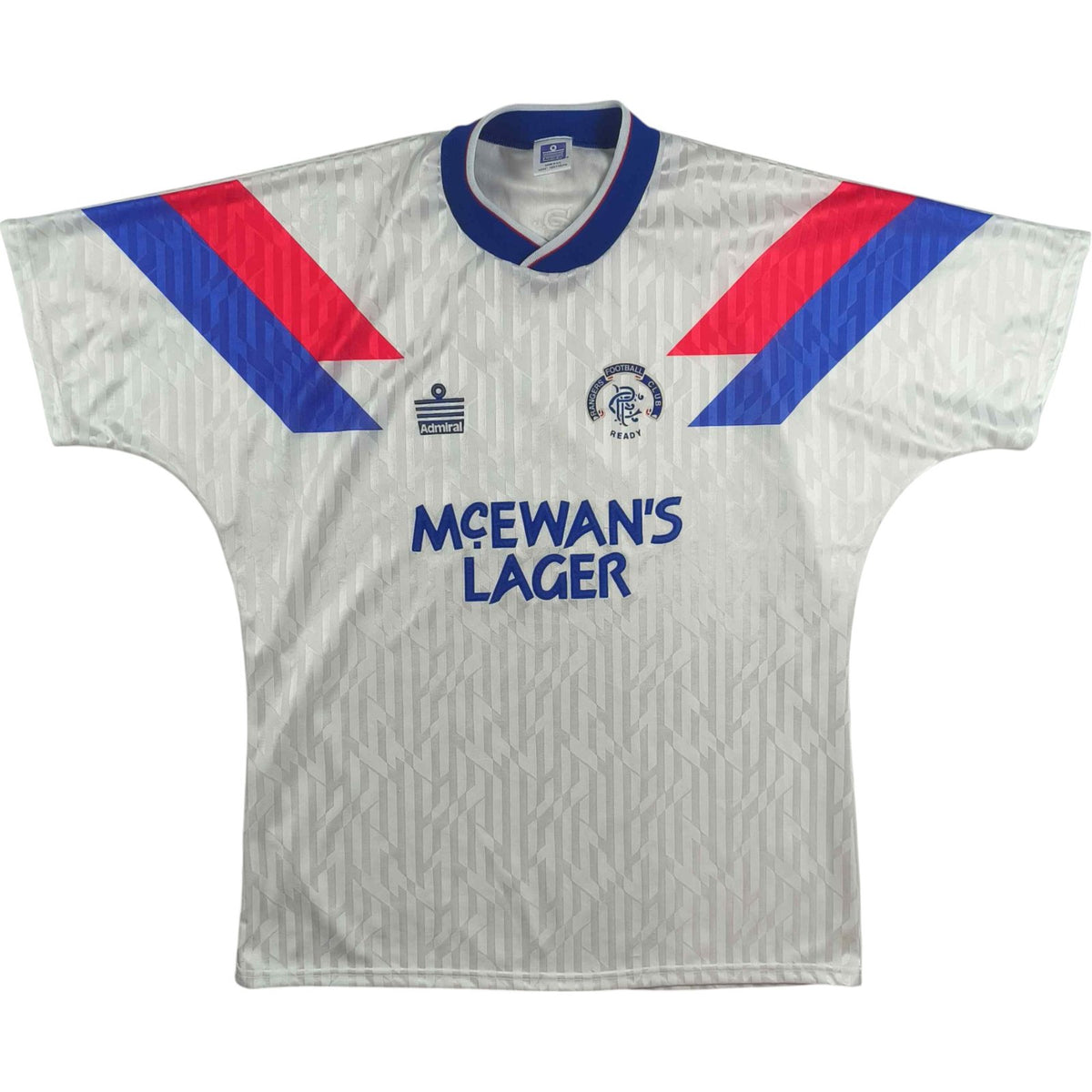 Rangers 1990-92 Admiral away football shirt size L