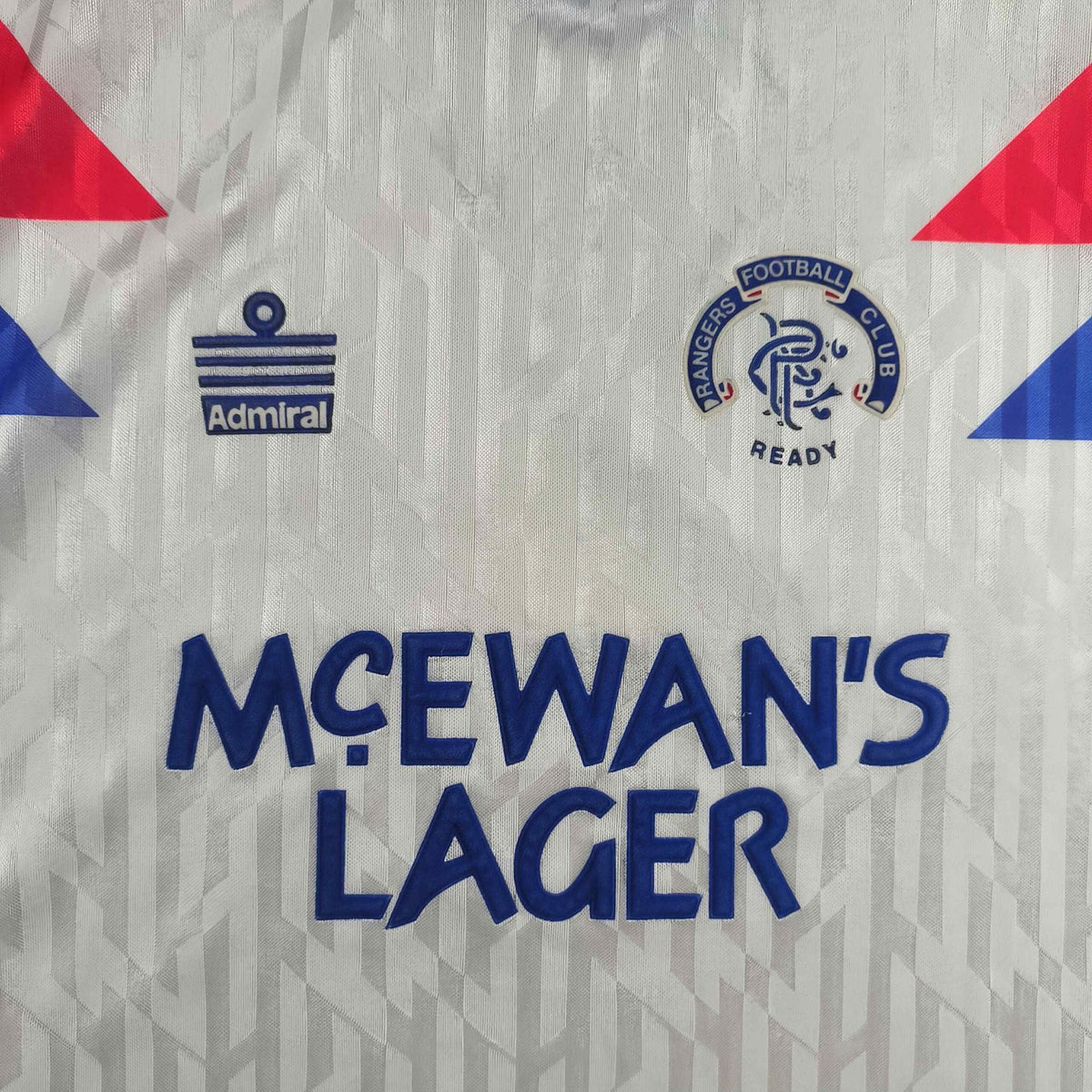 Rangers 1990-92 Admiral away football shirt size L
