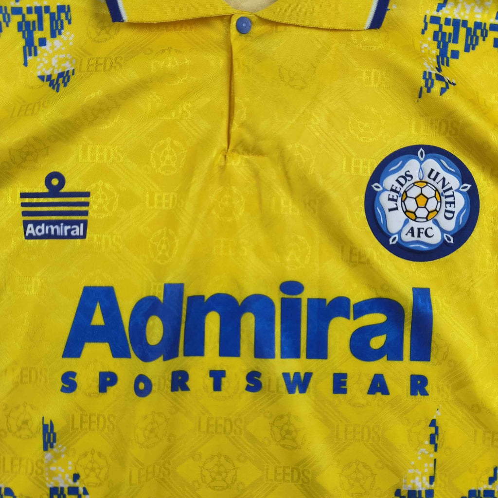 Leeds United 1992-93 Admiral harmadik számú foci mez L-es