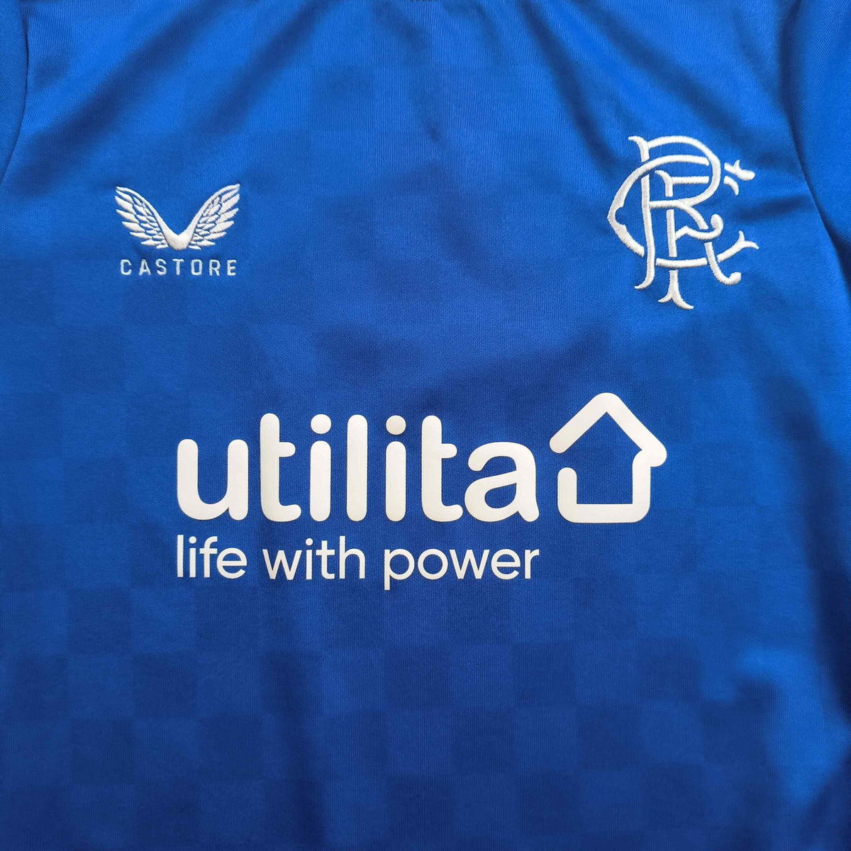 Rangers 2022-23 Castore home football shirt size 164