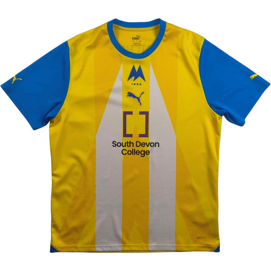 Torquay United 2023-24 Puma home football shirt size XL