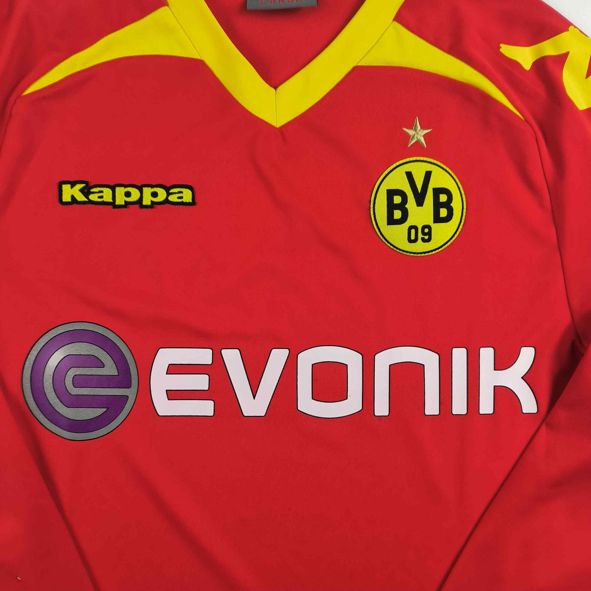 Borussia Dortmund 2011-12 Kappa goalkeeper football shirt size L