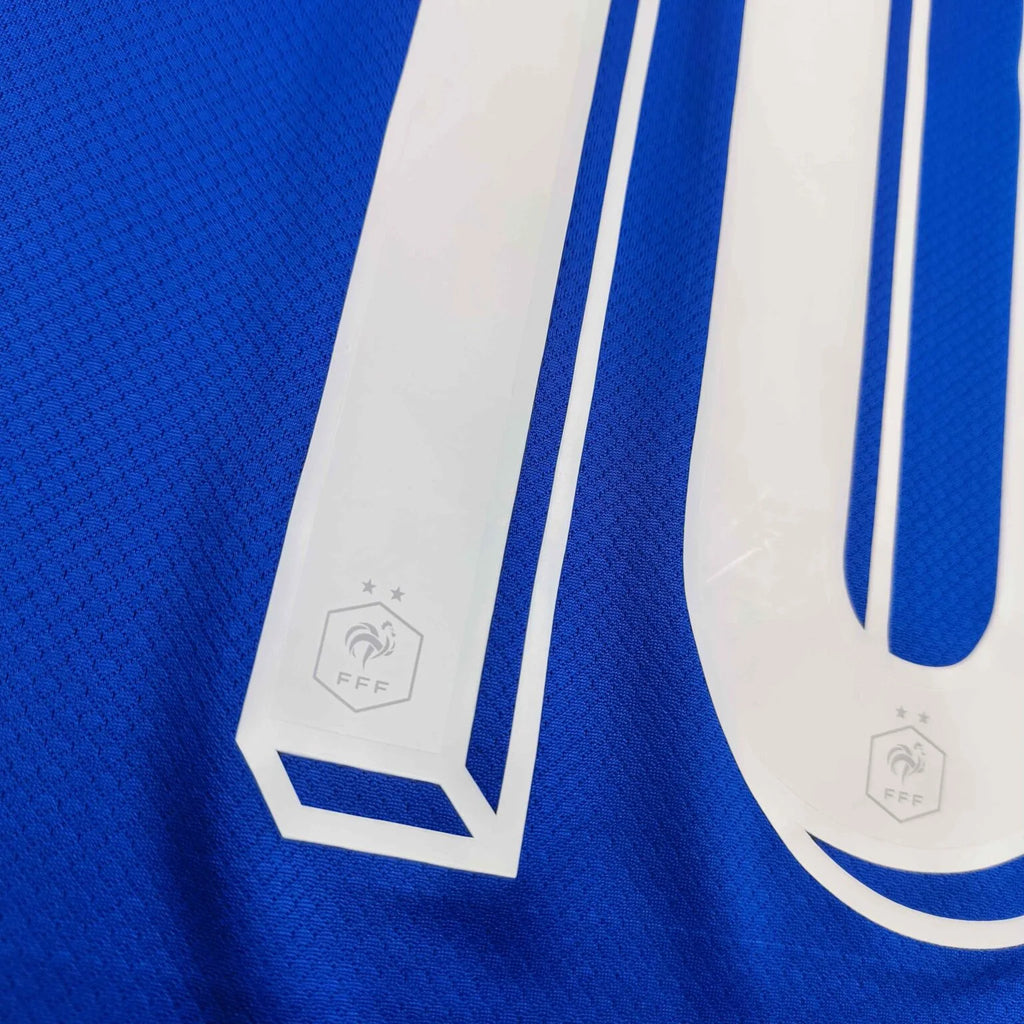 Franciaország 2024-26 Nike hazai Kylian Mbappé foci mez XL